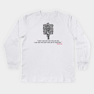 Tesla Kids Long Sleeve T-Shirt